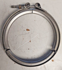 5.10 inch V-Band Clamp SEW5I10TBTR with SS 316 Castled machined self locking nut for upto 800 degree temperatures