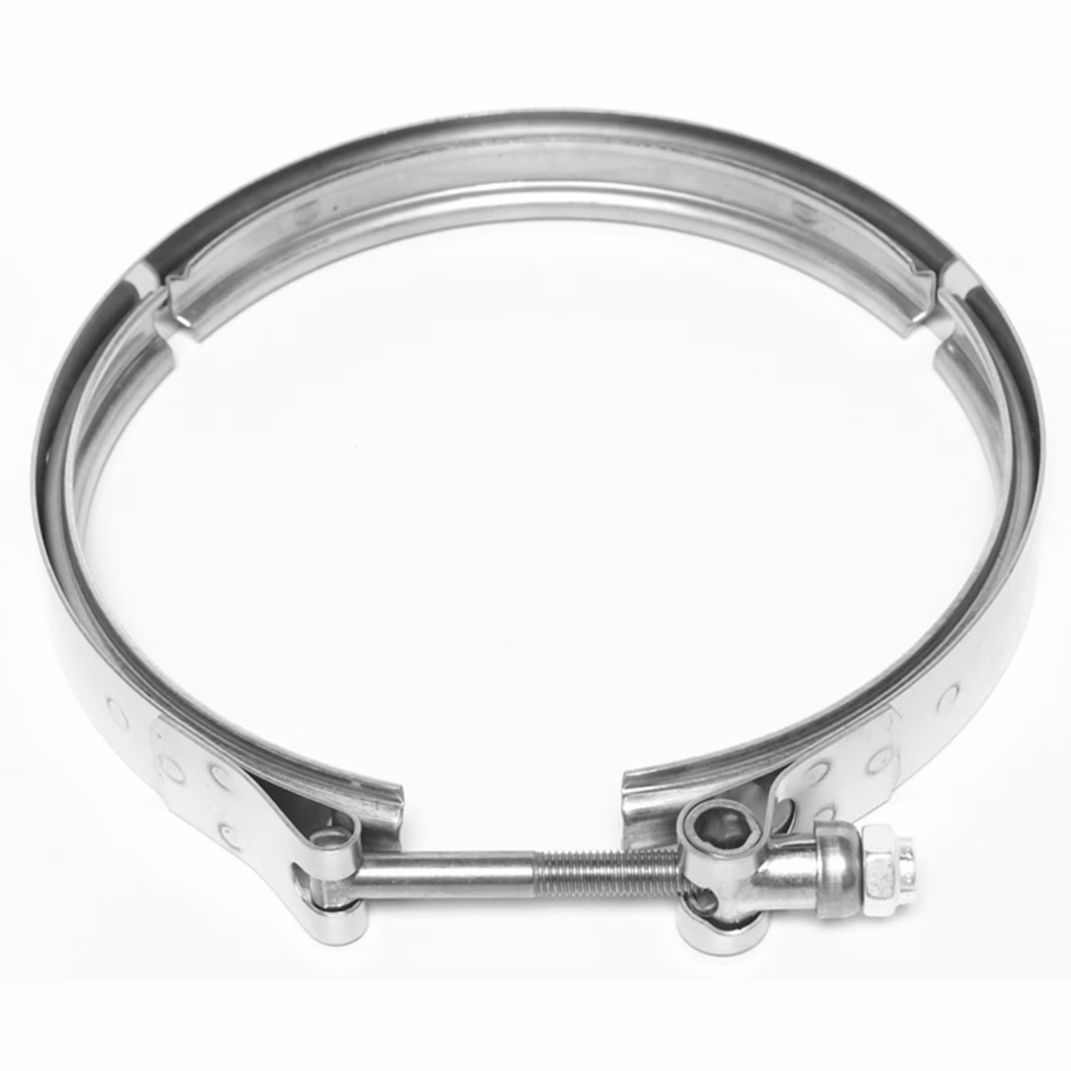 8.08 inch V-Band Clamp SEW8I08TBTR with SS Nyloc Nut
